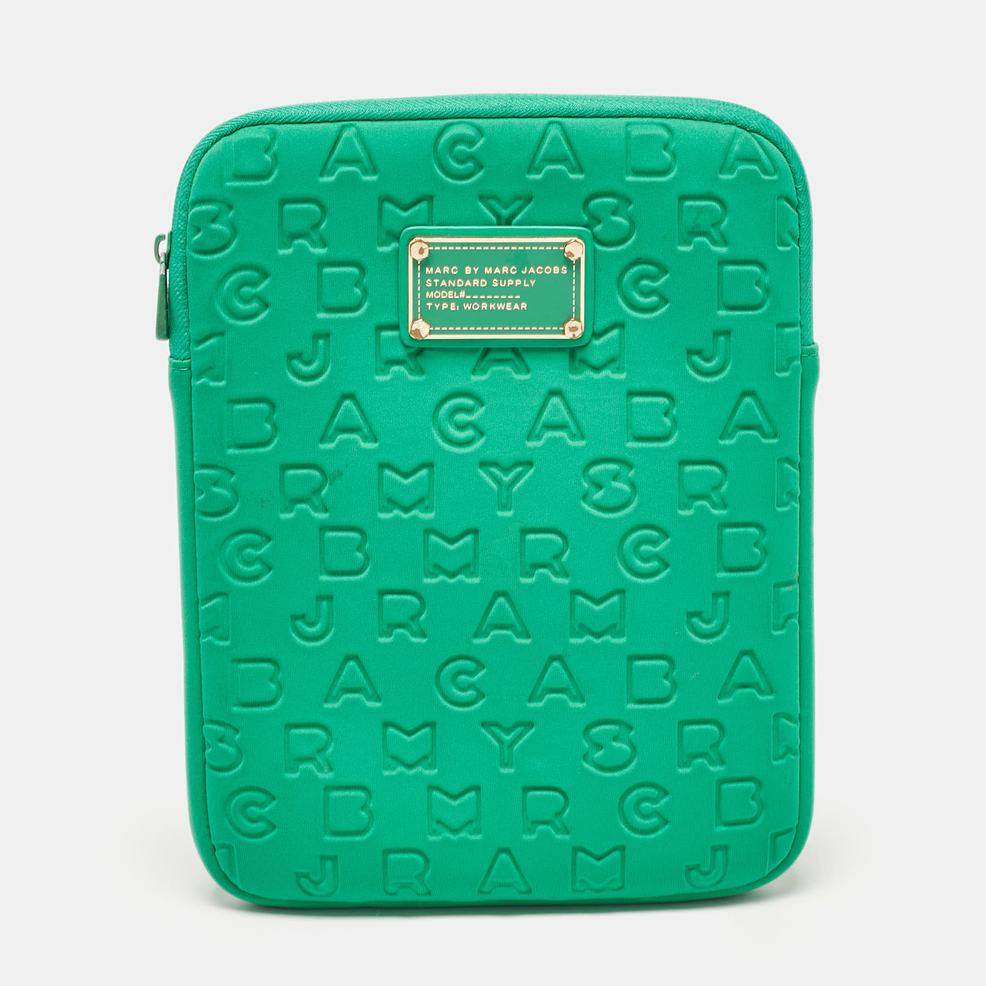 marc by marc jacobs green neoprene vertical dreamy tablet case