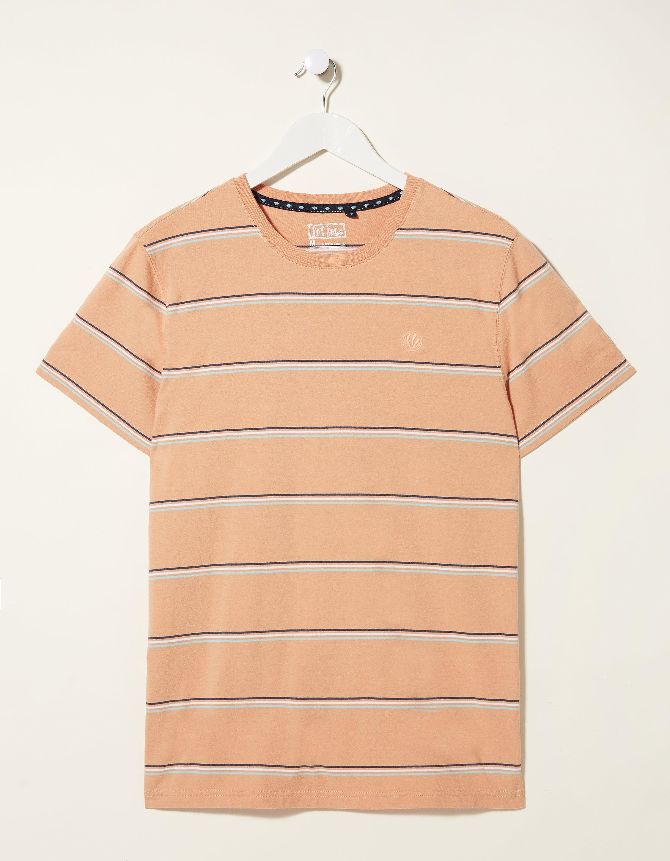 Fat Face Beck Stripe T Shirt Fat Face Ca