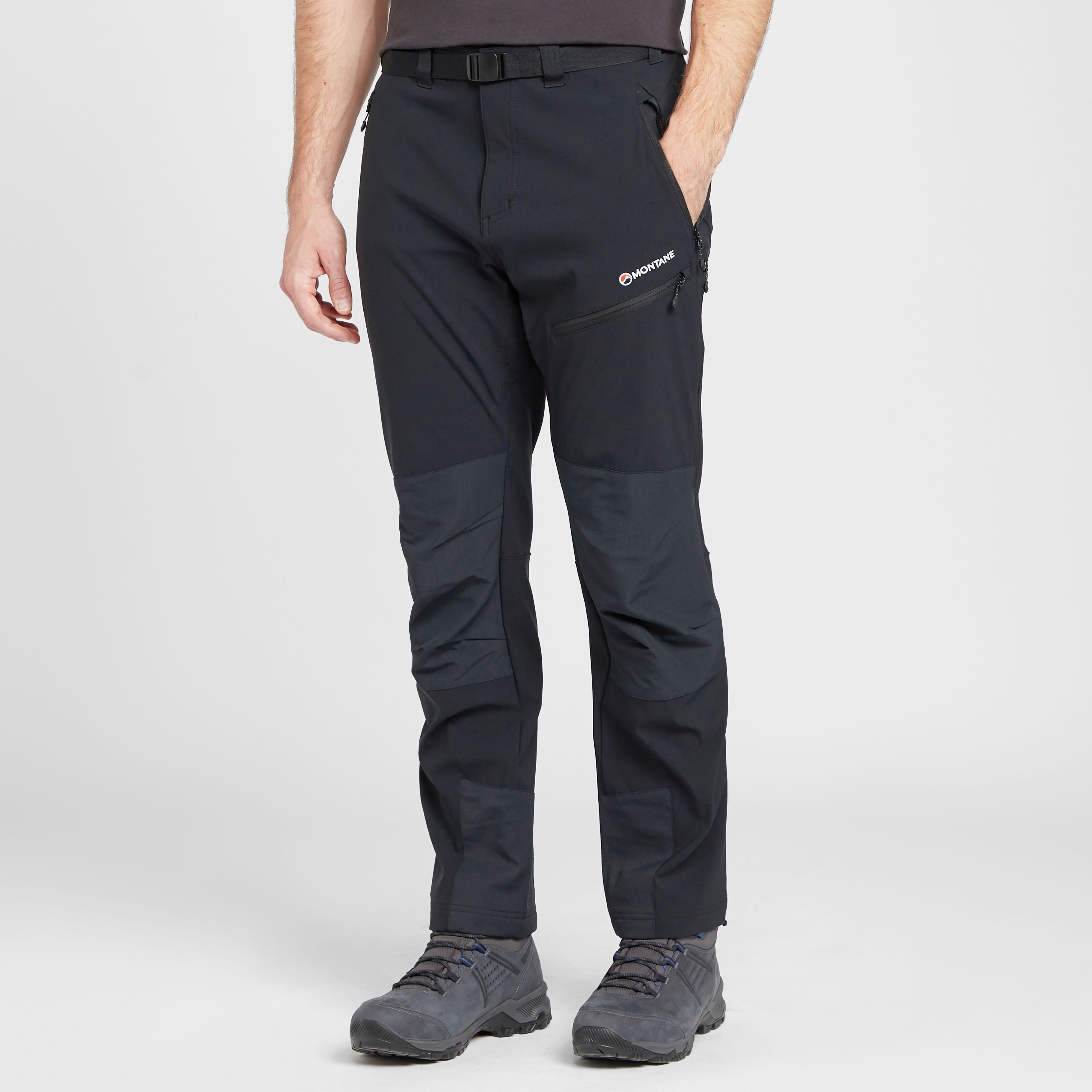 montane men's terra mission trousers (short) - blk, blk