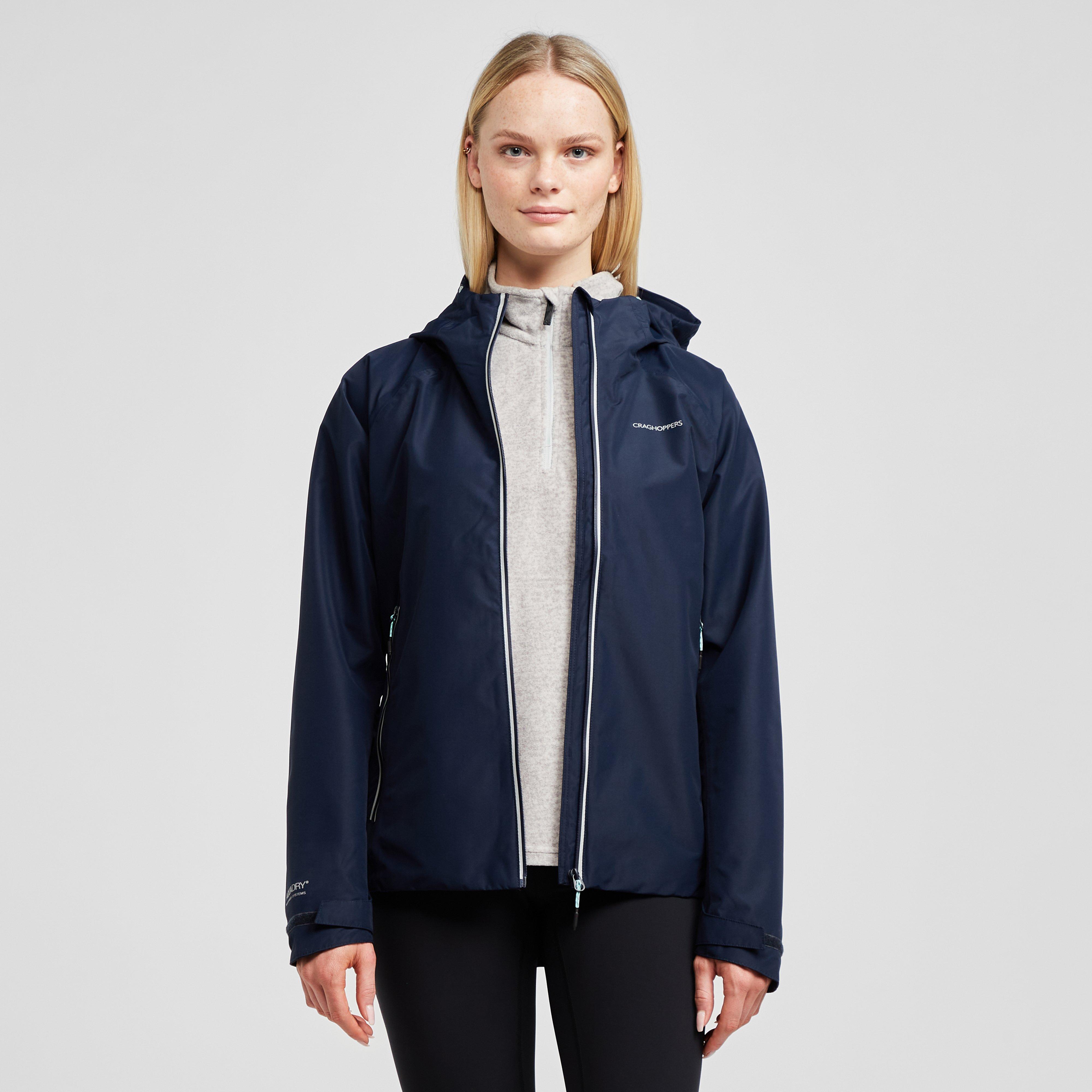 craghoppers women's waterproof atlas jacket, navy
