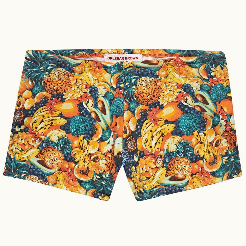 bassett - amber/mimosa club tropicana classic swim trunks