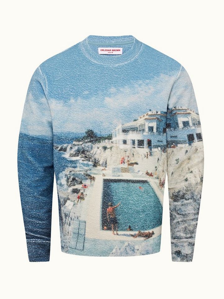 codey towelling - roc pool classic fit sweatshirt
