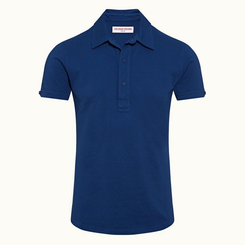 sebastian - bleu tailored fit polo shirt
