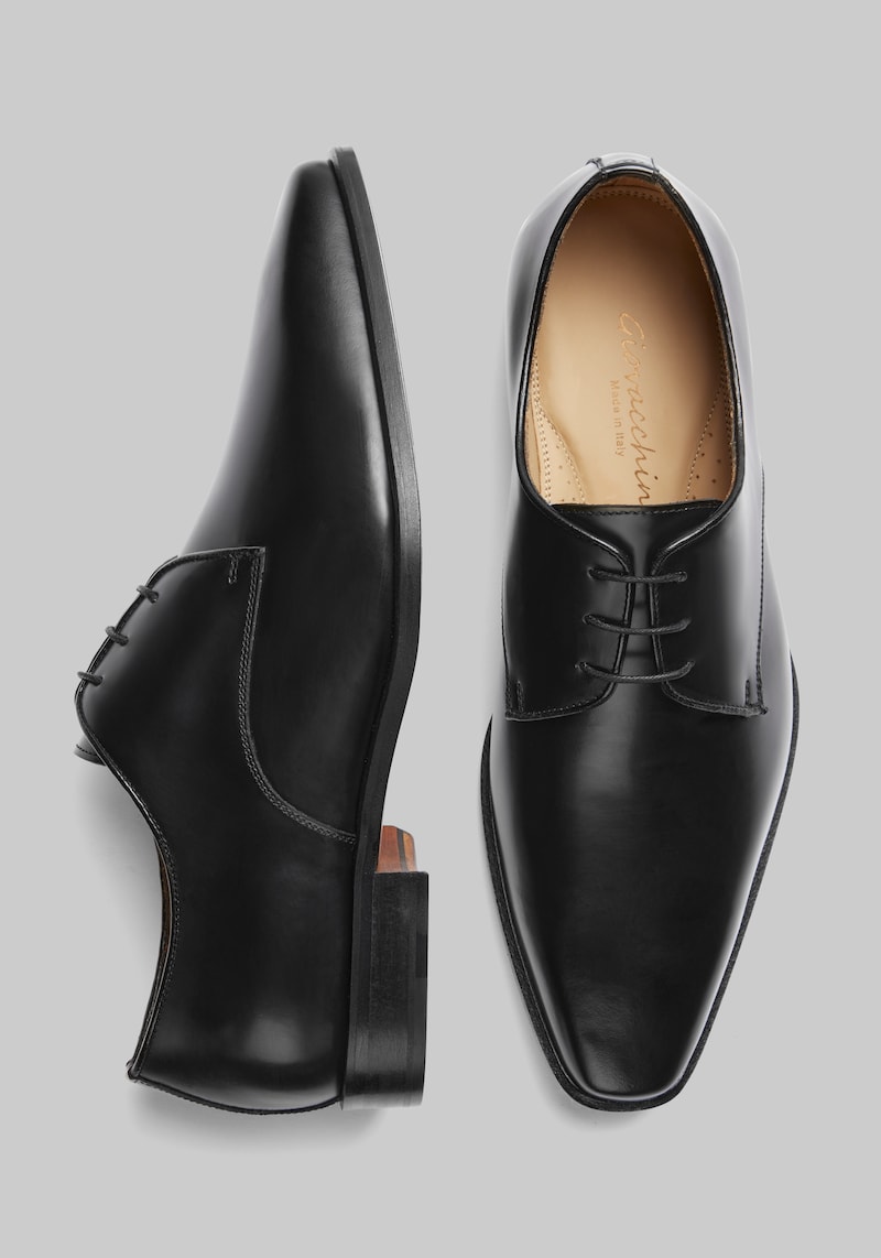 giovacchini men's aldo plain toe oxfords, black, 13 d width