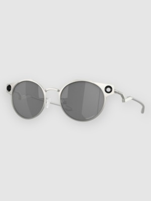 oakley deadbolt satin chrome sunglasses prizm black