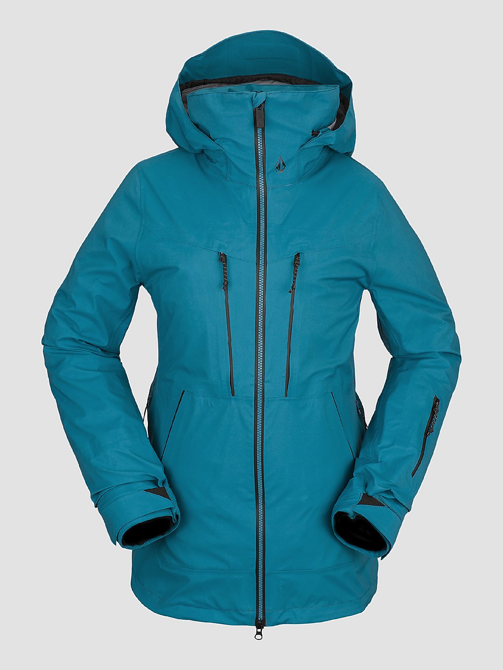 volcom vs 3l stretch gore-tex jacket glacier blue