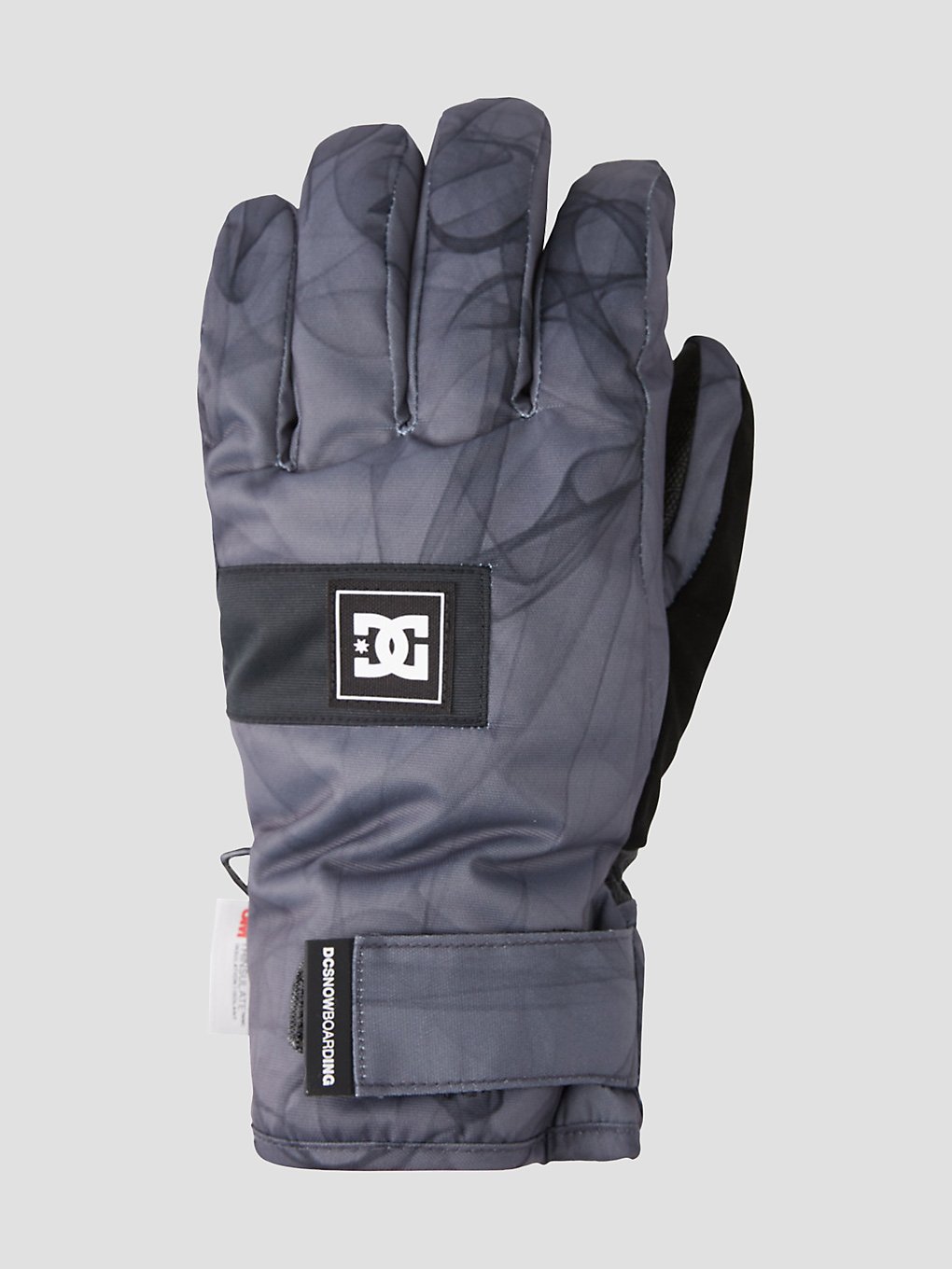 dc franchise gloves smoke dark shadow