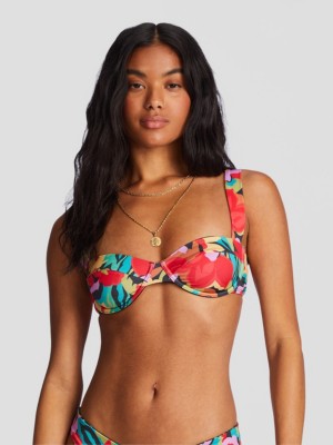Billabong Islands Away Underwire Bikini Top Multi