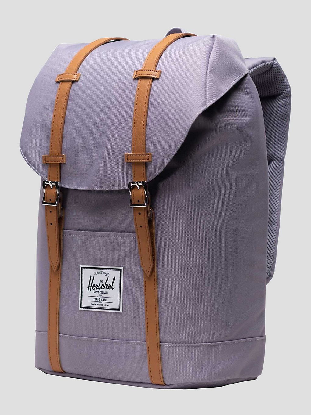 herschel retreat rucksack lavender gray