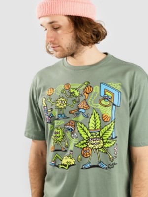 Killer Acid Ka Basketball T-Shirt Sage Green