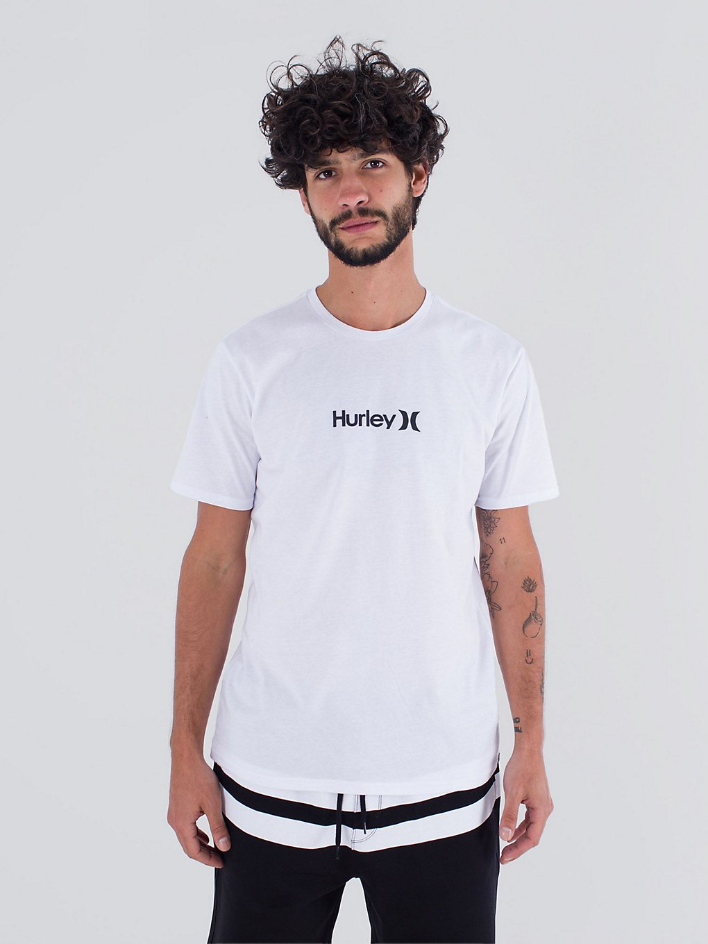 hurley h20 dri one & only t-shirt white