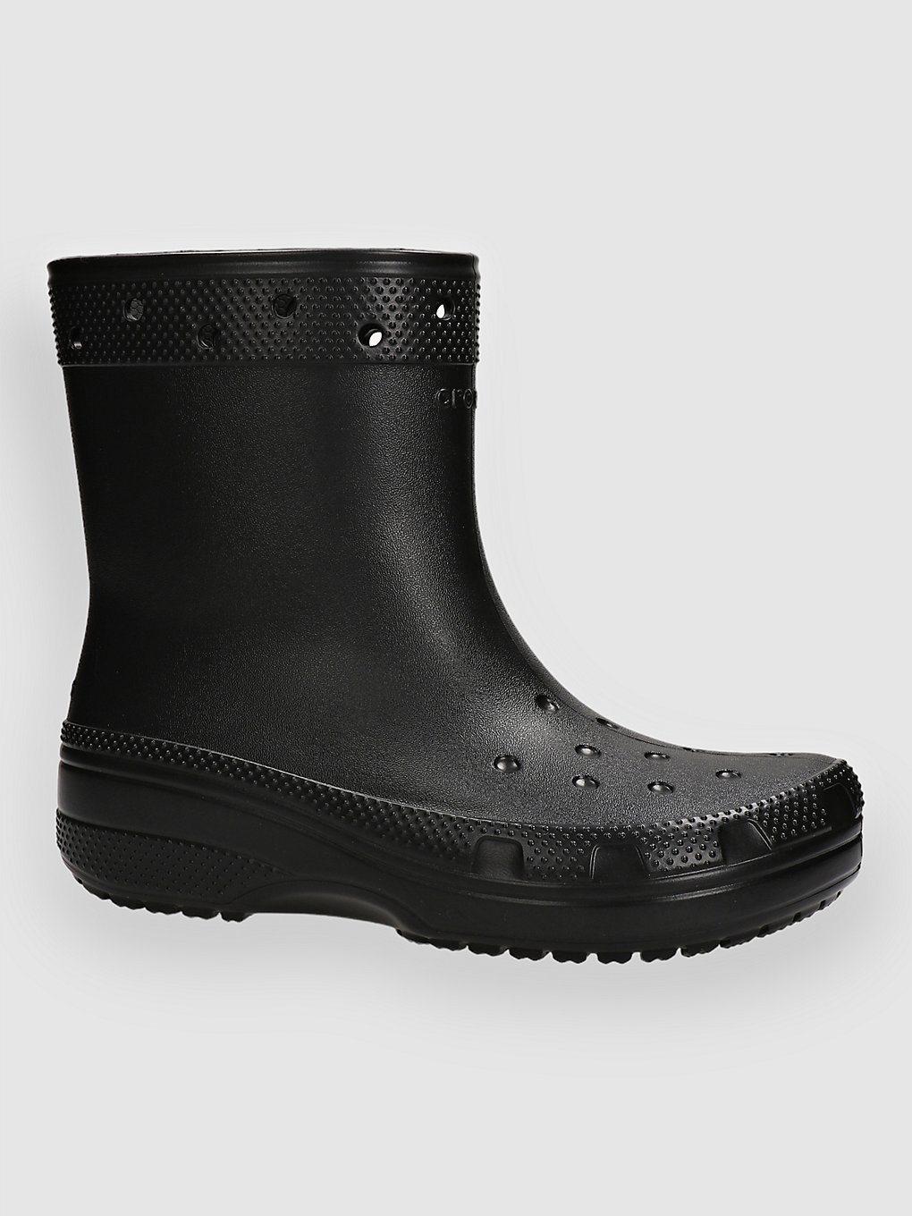crocs classic rain sneakers black