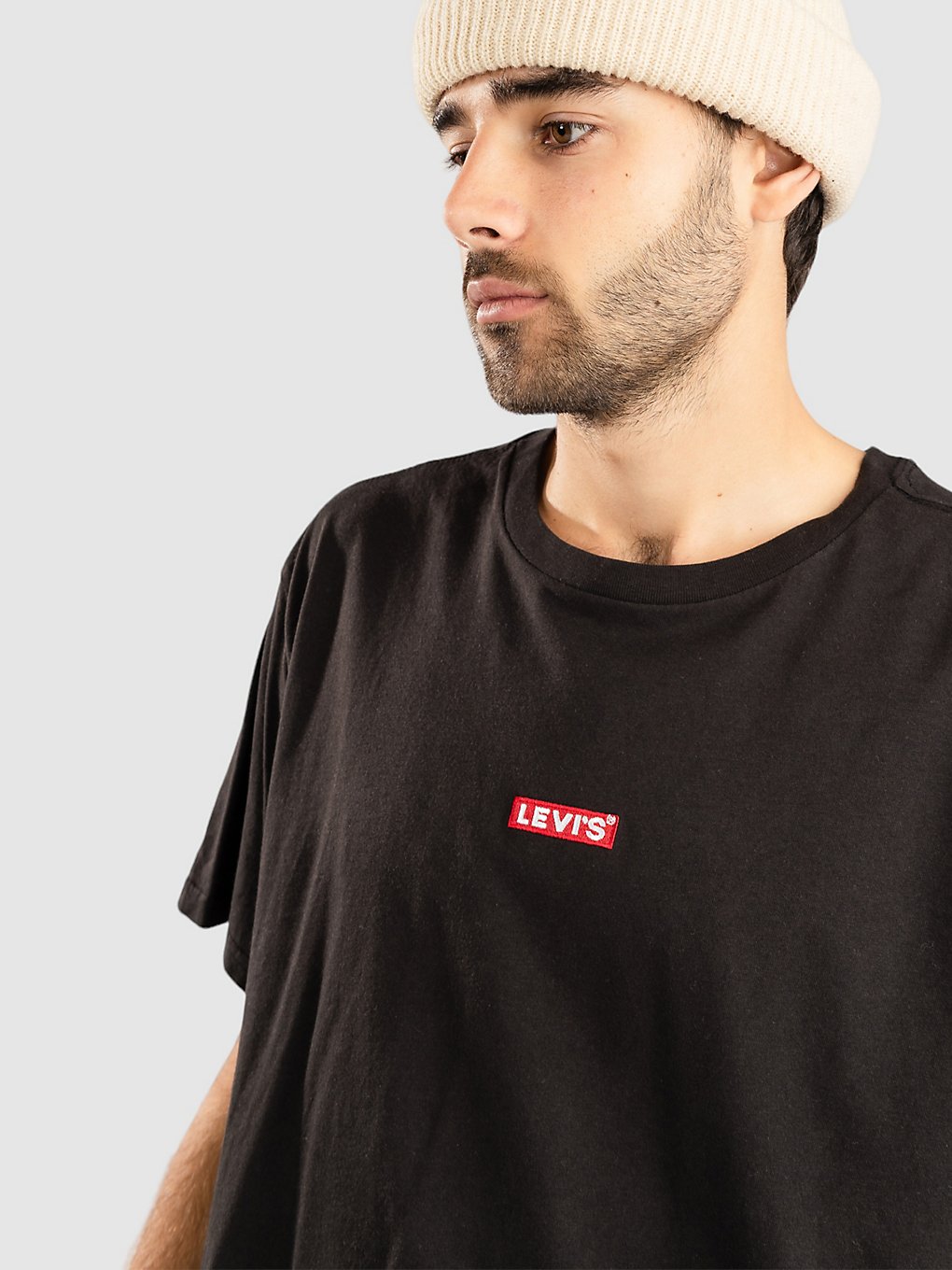 levi's relaxed baby tab t-shirt meteorite