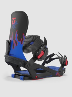 Union Forrest Shearer 2024 Splitboard Bindings Blue Flames