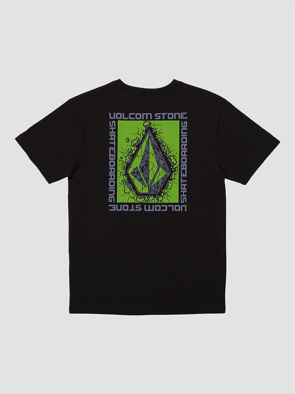 volcom stone breakage t-shirt black