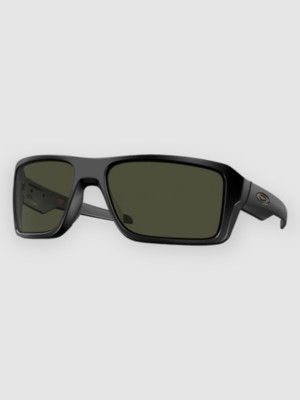 oakley double edge matte black sunglasses dark grey