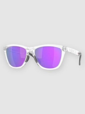 oakley frogskins range matte clear sunglasses prizm violet