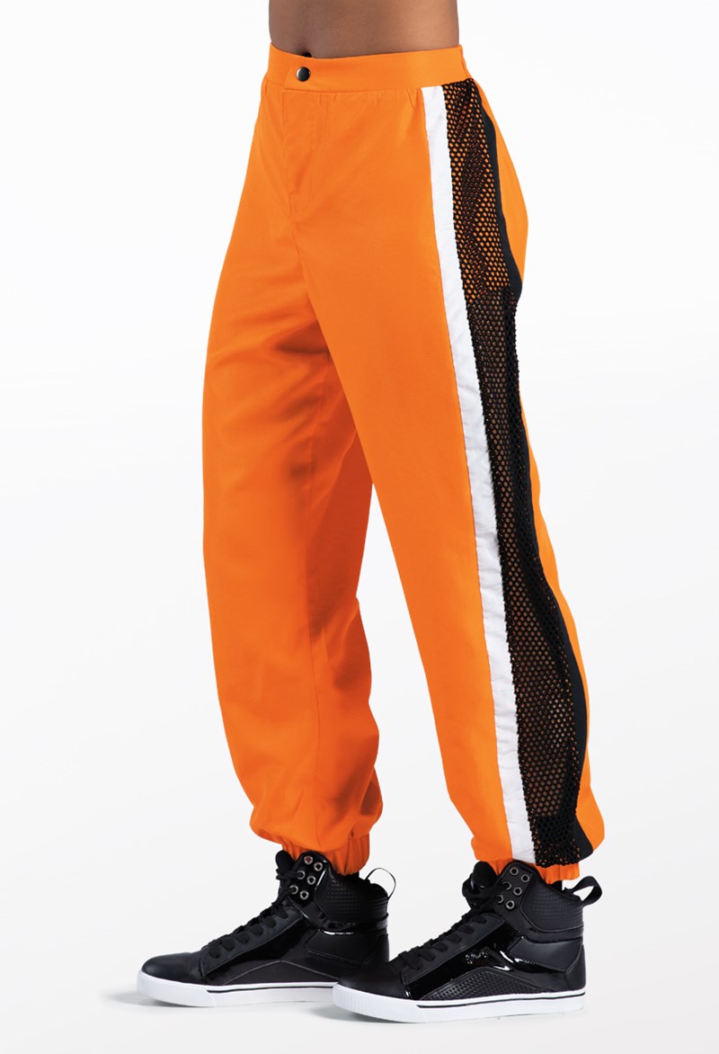 Mauro Stretch Cotton Twill Cuffed Cargo Jogger Pants in Burnt