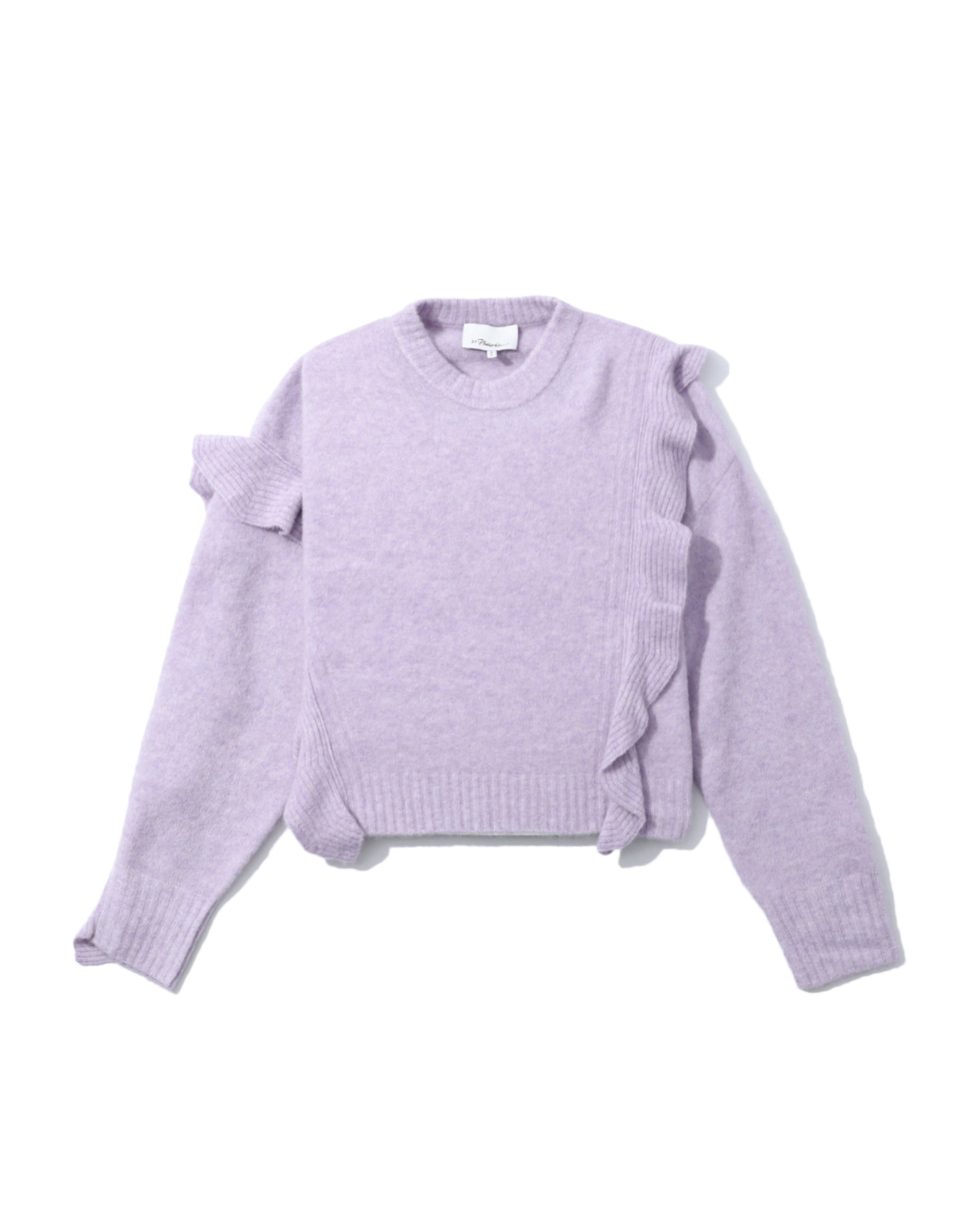 frilled sweater