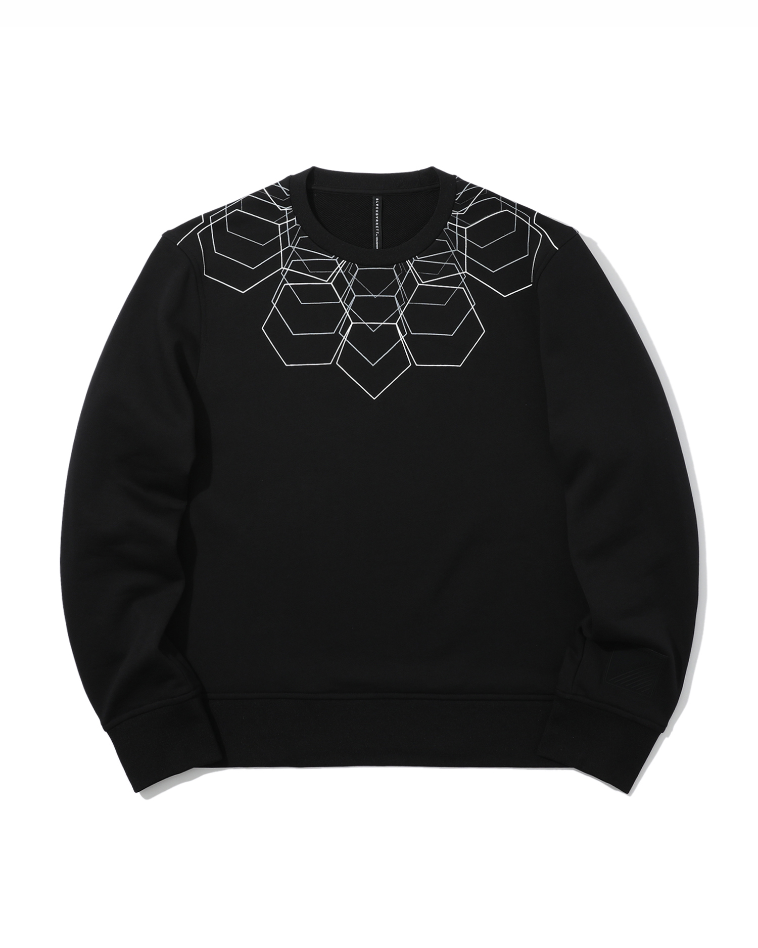 beehive pattern sweatshirt