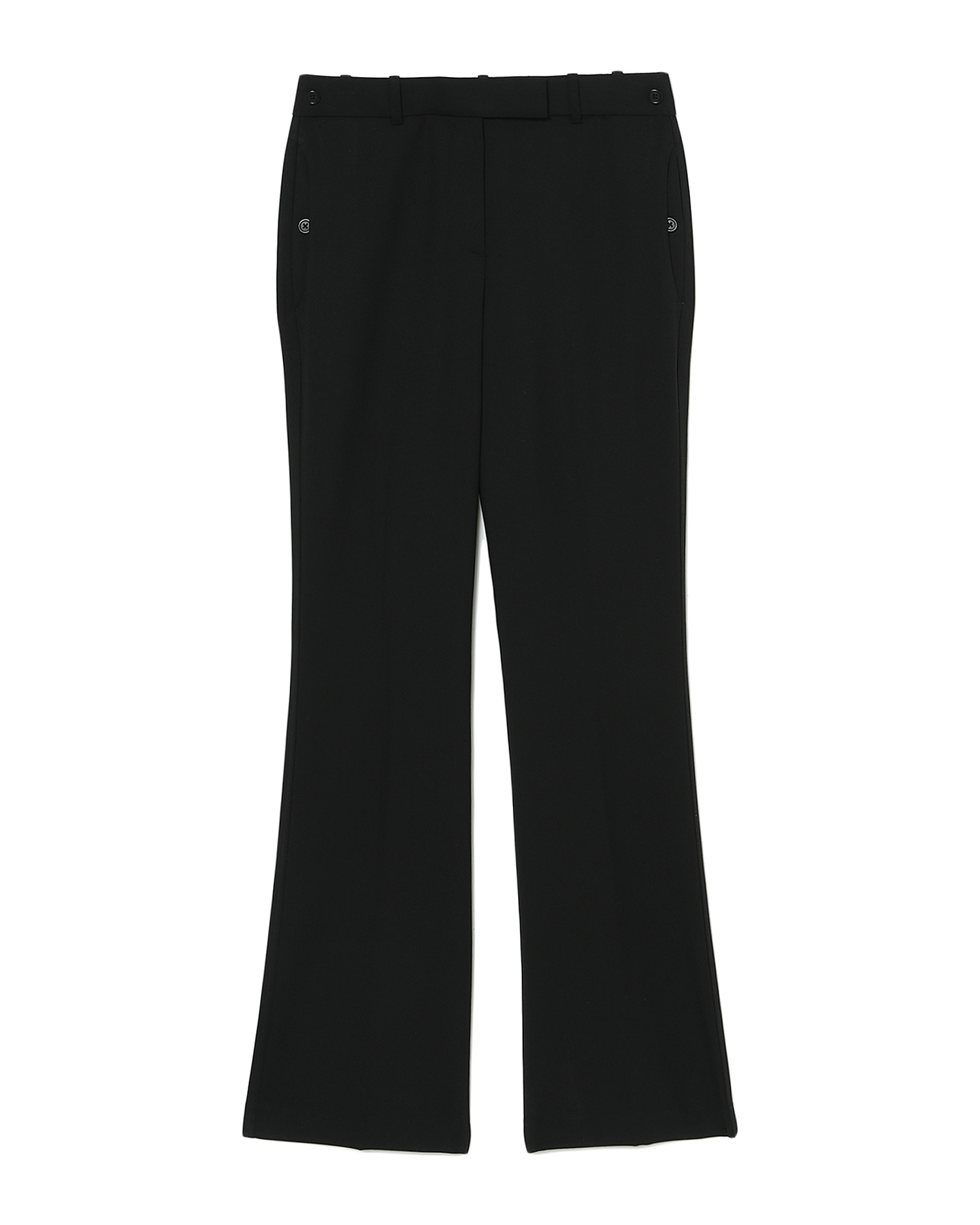 wool blend tailored pants