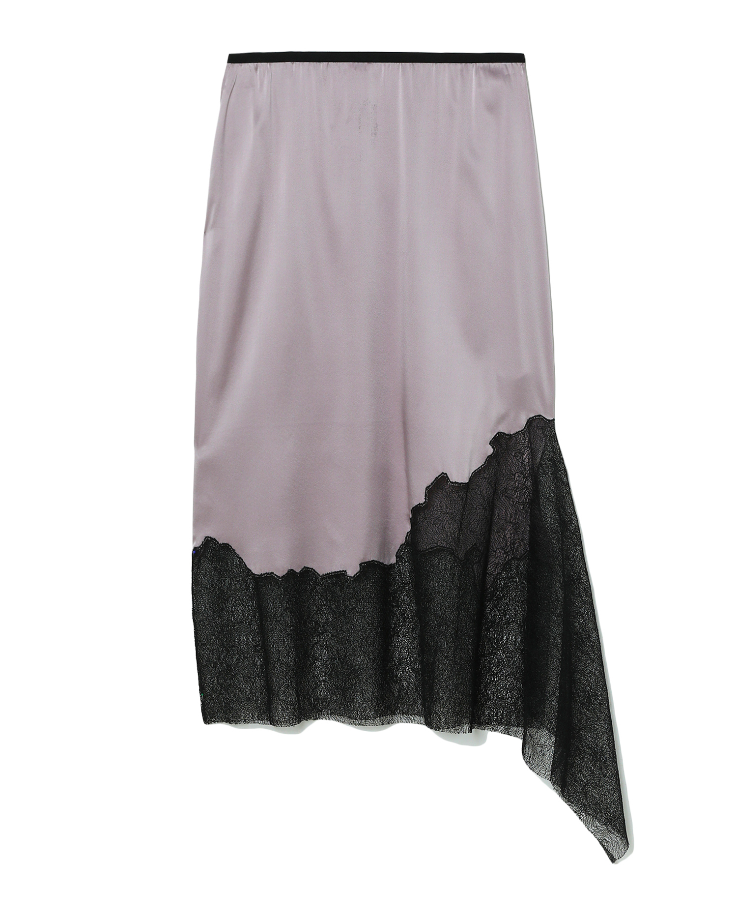 lace silk skirt