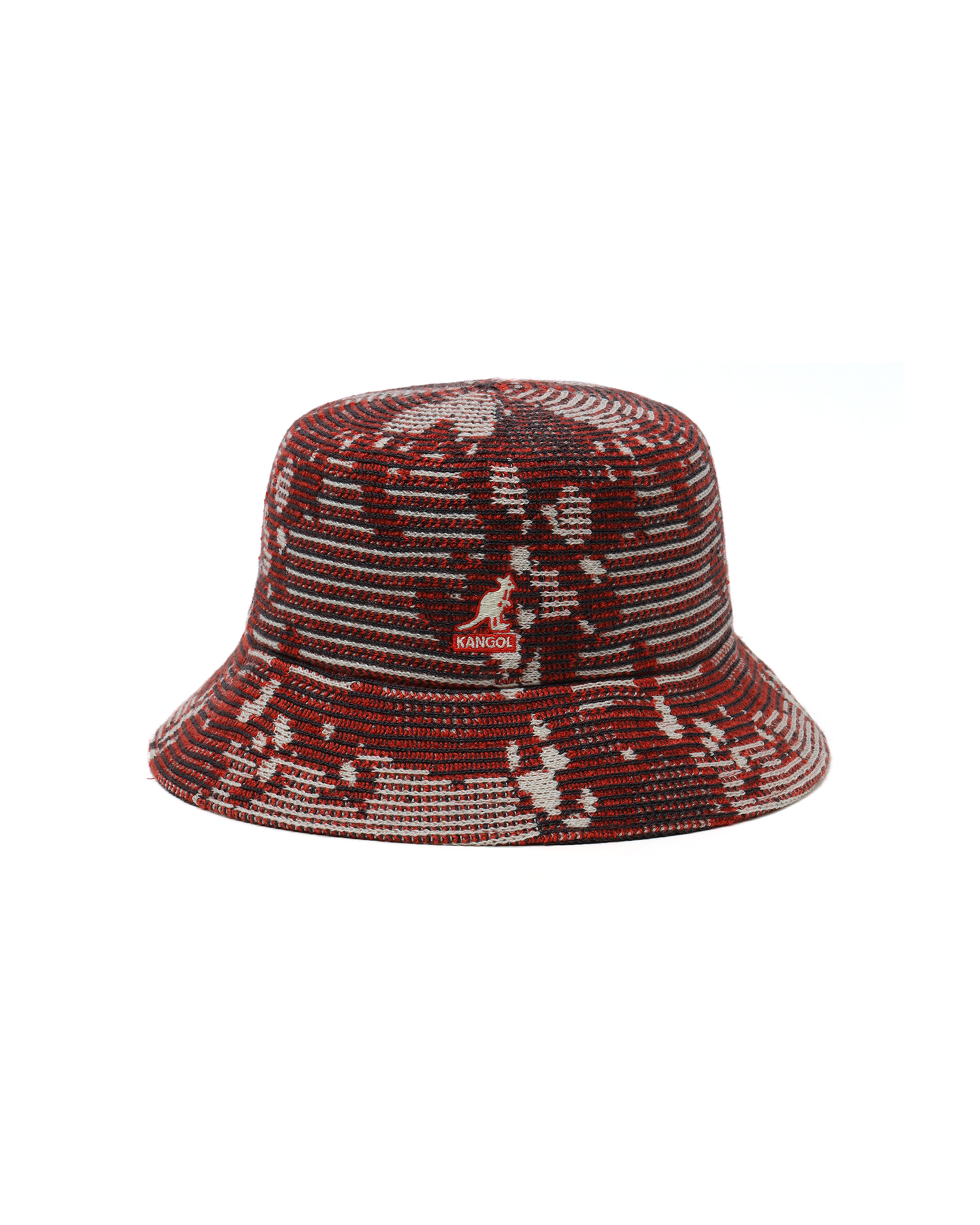 camo rib bucket hat