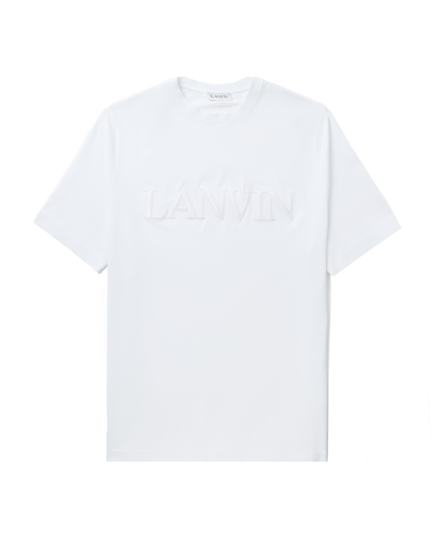 embroidered logo tee