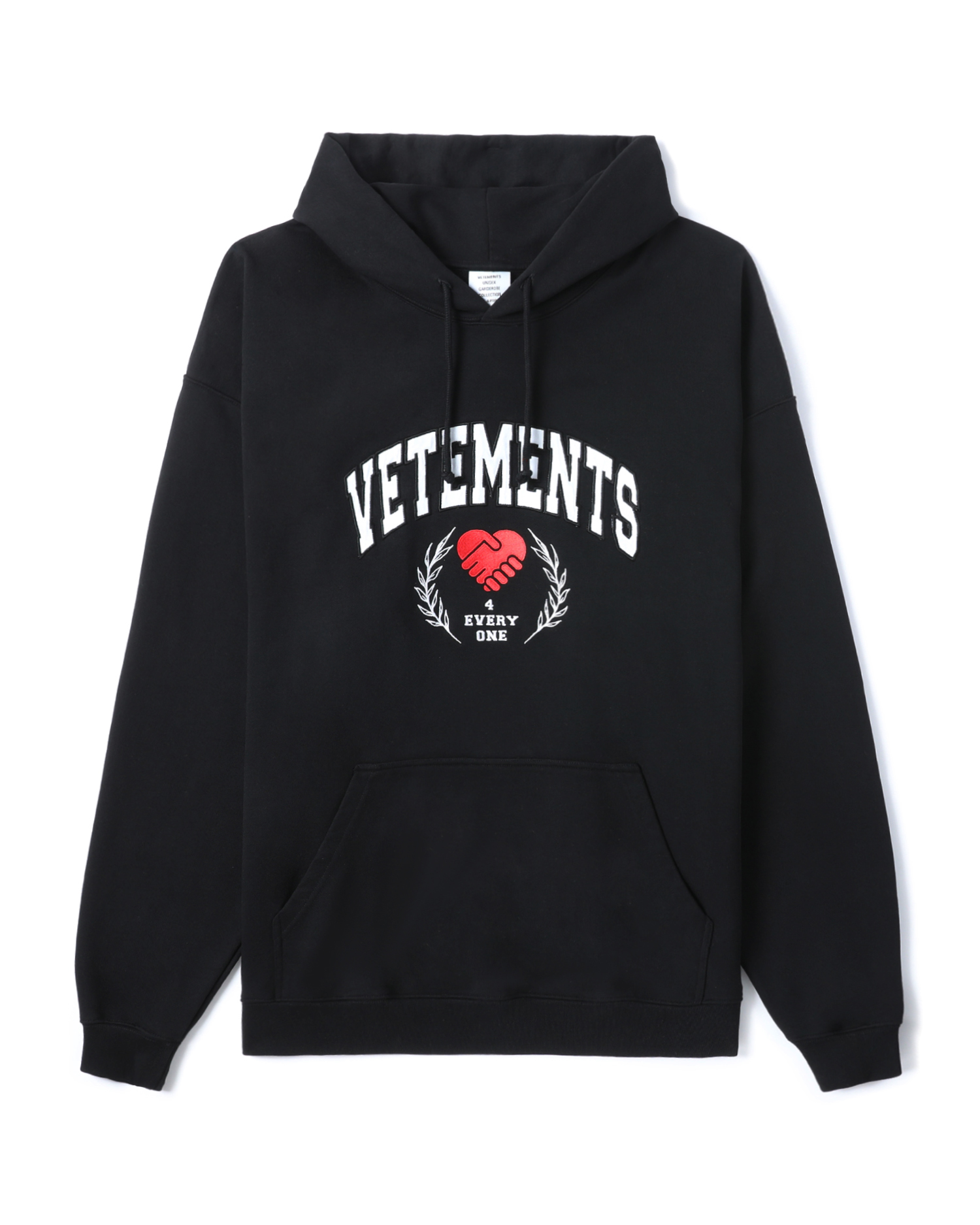 solidarity embroidered hoodie
