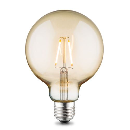 Home Sweet Home Led Globe Deco E27 G95 2W 160Lm 2700K Amber