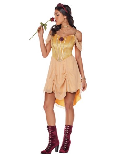 adult belle costume - disney princess