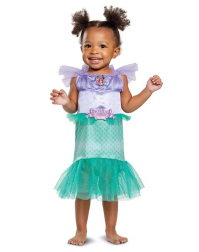 baby ariel costume - disney princess by spirit halloween
