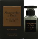 abercrombie & fitch authentic night eau de toilette 50ml spray