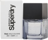 superdry steel eau de cologne 25ml suihke