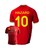 maglia belgio 2014-15 world cup home (hazard 10)