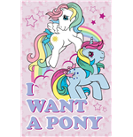my little pony retro - i want a pony (poster maxi 61x91,5 cm)
