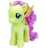 ty - my little pony - peluche 28 cm - fluttershy