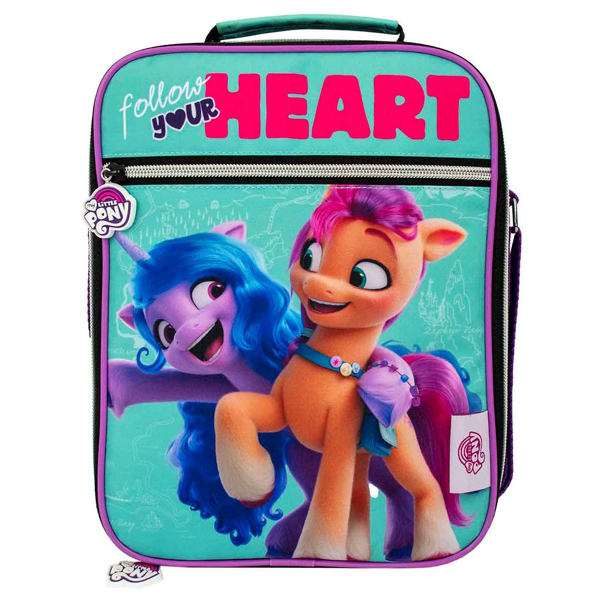 my little pony lunch bag, purple