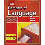 Elements Of Language Student Edition Second Course 2007