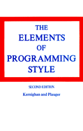 Elements Of Programming Style 2Nd Edition