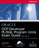 Ocp Developer Pl Sql Program Units Exam Guide