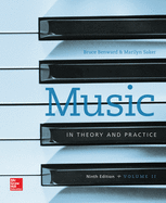 Workbook To Accompany Music In Theory And Practice Volume 2