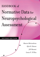 Handbook Of Normative Data For Neuropsychological Assessment