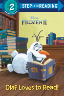 olaf loves to read disney frozen 2