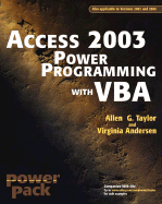 Access 2003 Power Programming With Vba