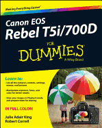 Canon Eos Rebel T5i 700D For Dummies
