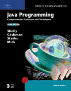 Java Programming Comprehensive Concepts And Techniques