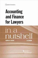 Accounting And Finance For Lawyers In A Nutshell