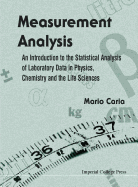 Measurement Analysis An Introduction To The Statistical Analysis Of Laborat